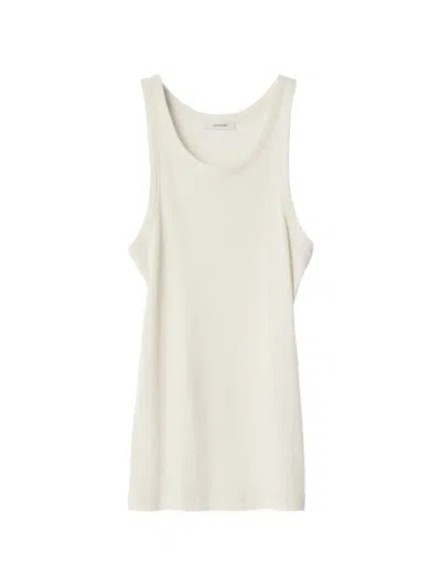 Lemaire Tank Top In Ribbed Jersey In Multi
