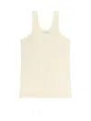 Lemaire Seamless Sleeveless Top In Lemon Glaze