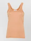 Lemaire Rib Tank Top In Pink