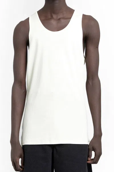Lemaire Tank Tops In Yellow