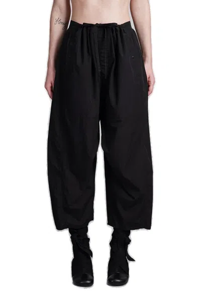 LEMAIRE TAPERED LEG DRAWSTRING WAIST TROUSERS