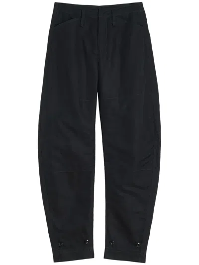 Lemaire Tapered Pants In Black