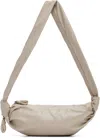 Lemaire Taupe Small Soft Croissant Bag