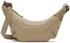 LEMAIRE TAUPE SMALL SOFT GAME BAG