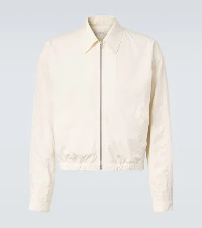 Lemaire Technical Blouson In White
