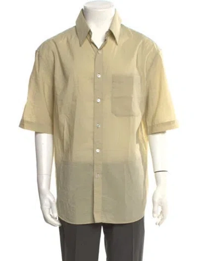 Pre-owned Lemaire Three-quarter Sleeve Shirt In Neutral