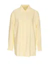 Lemaire 36 Collared Neck Long Shirt With Laces