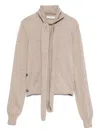 Lemaire Tied-neck Button-detail Top