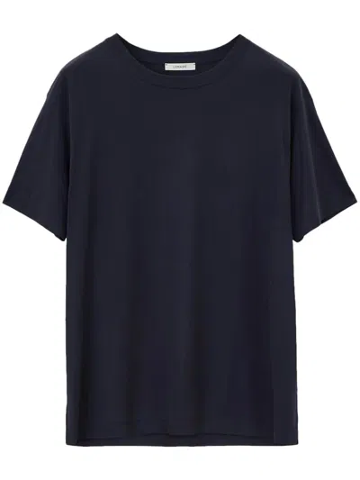 Lemaire Short-sleeve Cotton T-shirt In Brown