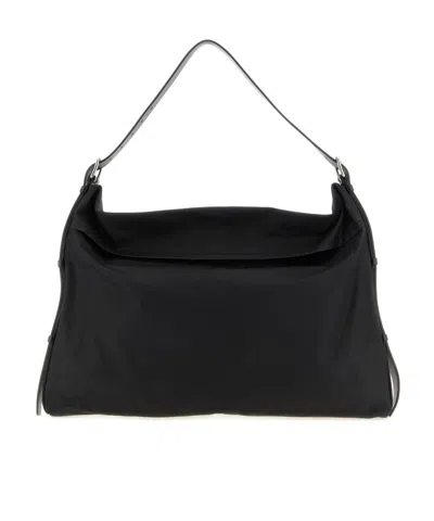 Lemaire Trench Trench Pocket Medium Tote Bag In Black