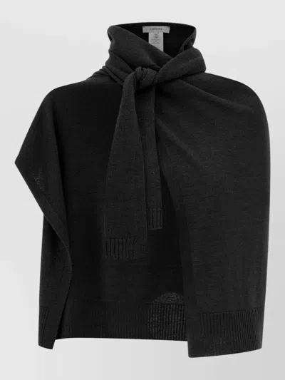 Lemaire Trompe-l Il Scarf In Black