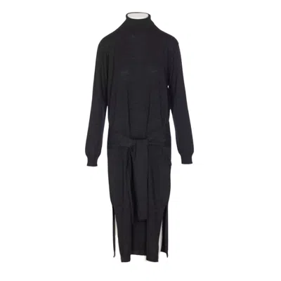 Lemaire Trompe Loeil Dress In Black