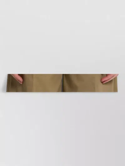 Lemaire Trompe Loeil Knit Top Double Sleeves In Brown