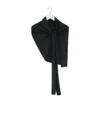Lemaire Trompe L'oeil Scarf In Black