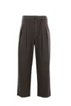 Lemaire Pleated Waistband Trousers With Practical Pockets