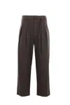 Lemaire Pleated Waistband Trousers With Practical Pockets