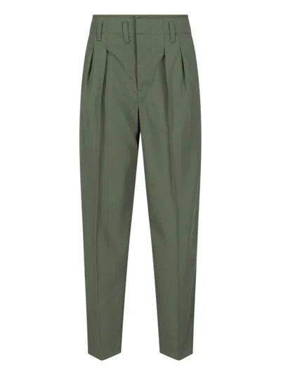 Lemaire Trousers In Green