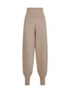 Lemaire Pants In Latte Coffee