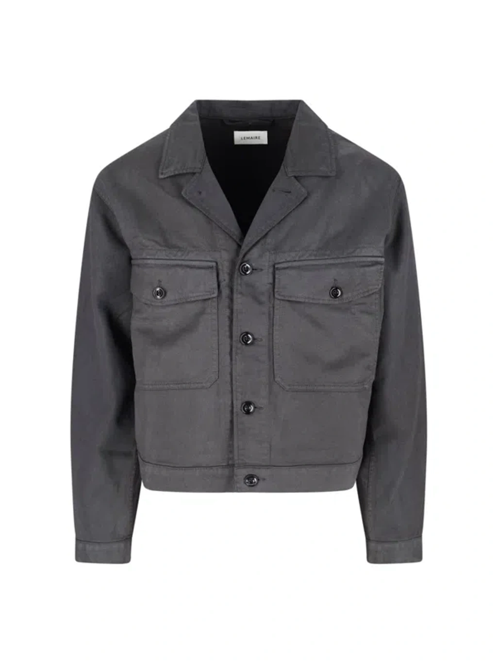 Lemaire トープジャケット LEMAIRE Trucker Jacket | Black | FARFETCH