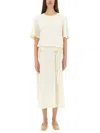 Lemaire Women T-shirt Dress With Belt