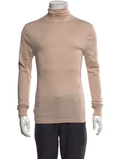Pre-owned Lemaire Turtleneck Long Sleeve Pullover In Neutral