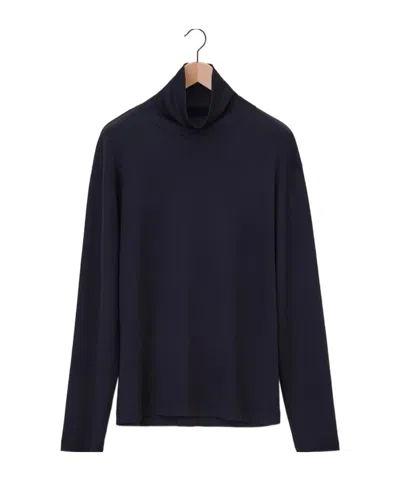 Lemaire Turtleneck Long-sleeved Jumper In Black