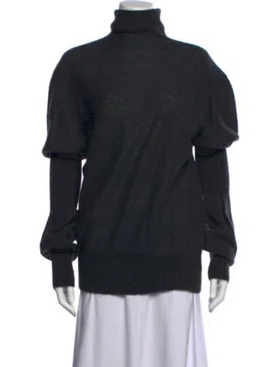 Pre-owned Lemaire Turtleneck Sweater In Black
