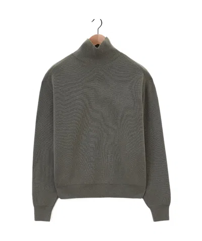 Lemaire Turtleneck Sweater In Black