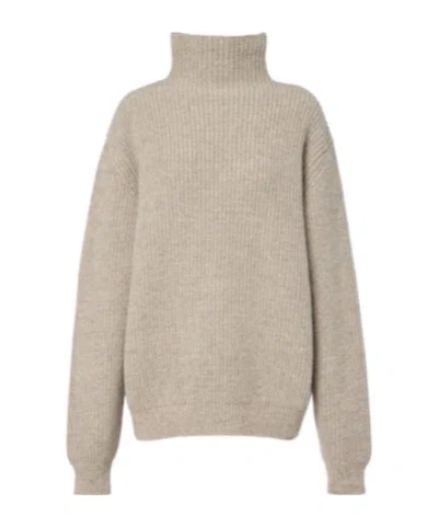 Lemaire Turtleneck Sweater In Neutral