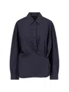 LEMAIRE TWIST-DETAILED BUTTON-UP SHIRT