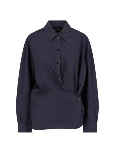 LEMAIRE TWIST-DETAILED BUTTON-UP SHIRT
