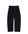 Lemaire Twisted Belt Pants In Black