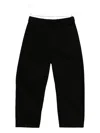 Lemaire Twisted Belted Jeans In Black