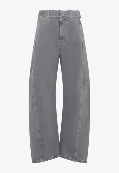 LEMAIRE TWISTED BELTED JEANS