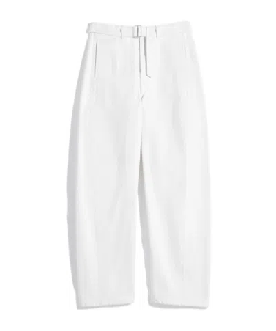 LEMAIRE LEMAIRE TWISTED BELTED PANTS