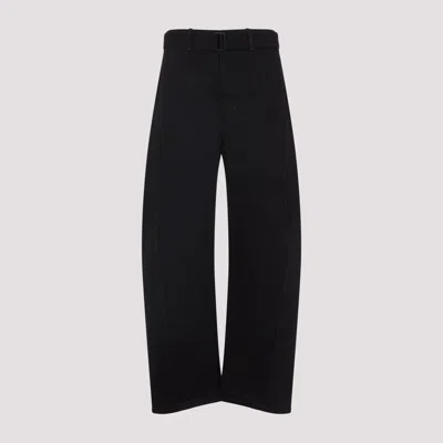 LEMAIRE TWISTED BELTED PANTS