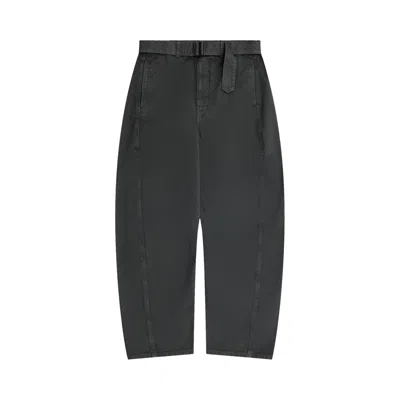 Pre-owned Lemaire Twisted Belted Pants 'carbon Blue' | Women's Size M