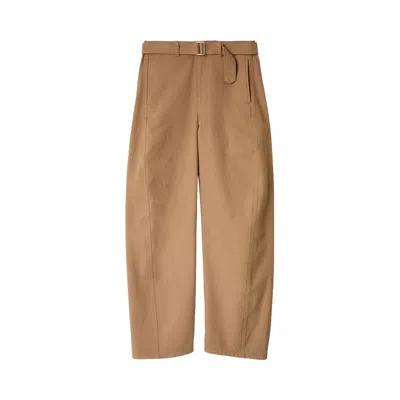 Pre-owned Lemaire Twisted Belted Pants 'tobacco' | Brown | Women's Size M