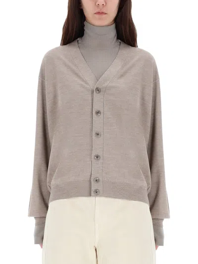 Lemaire "twisted" Cardigan In Gray