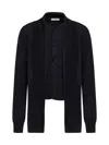 Lemaire Twisted Cardigan With Scarf
