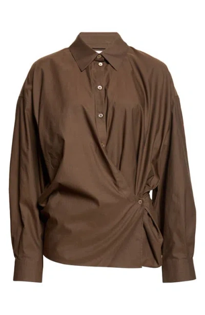 Lemaire Tommy Hilfiger Desert Sky Regenerative Cotton T-shirts In Brown