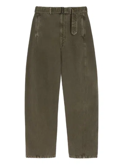 LEMAIRE LEMAIRE TWISTED DENIM COTTON JEANS