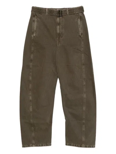 LEMAIRE LEMAIRE TWISTED DENIM COTTON JEANS