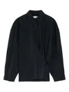 Lemaire Shirts In Black