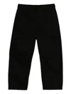 Lemaire Twisted Belted Jeans In Black