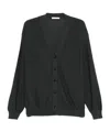 Lemaire Twisted Cardigan In Black