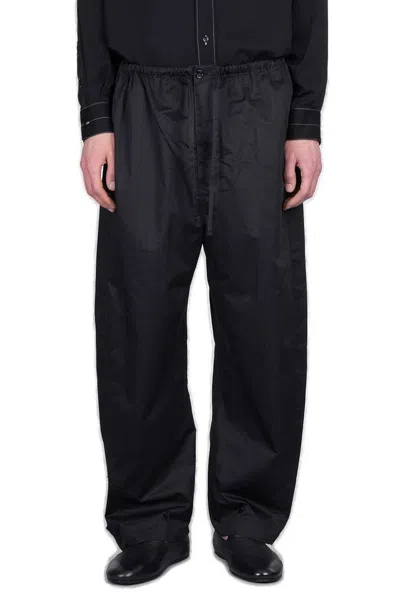 Lemaire Twisted Over Pants In Black