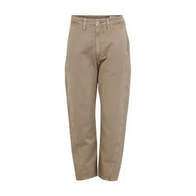 Lemaire Twisted Pants In Beige