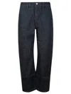 Lemaire Twisted High-rise Straight Jeans In Bl760