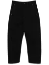 Lemaire Twisted Trousers In Black  